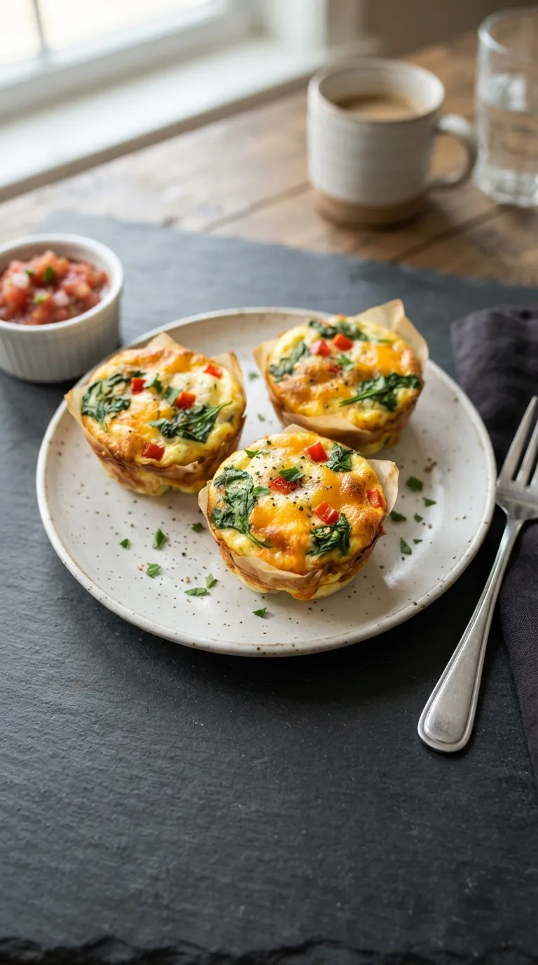 high protein snacks for kids Egg Muffin Cups