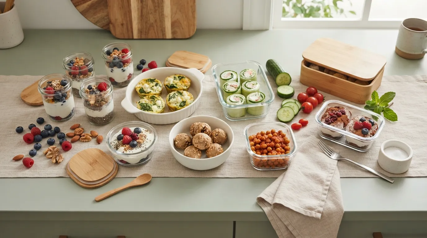 19 High Protein Snacks for Meal Prep You Can Portion for the Week