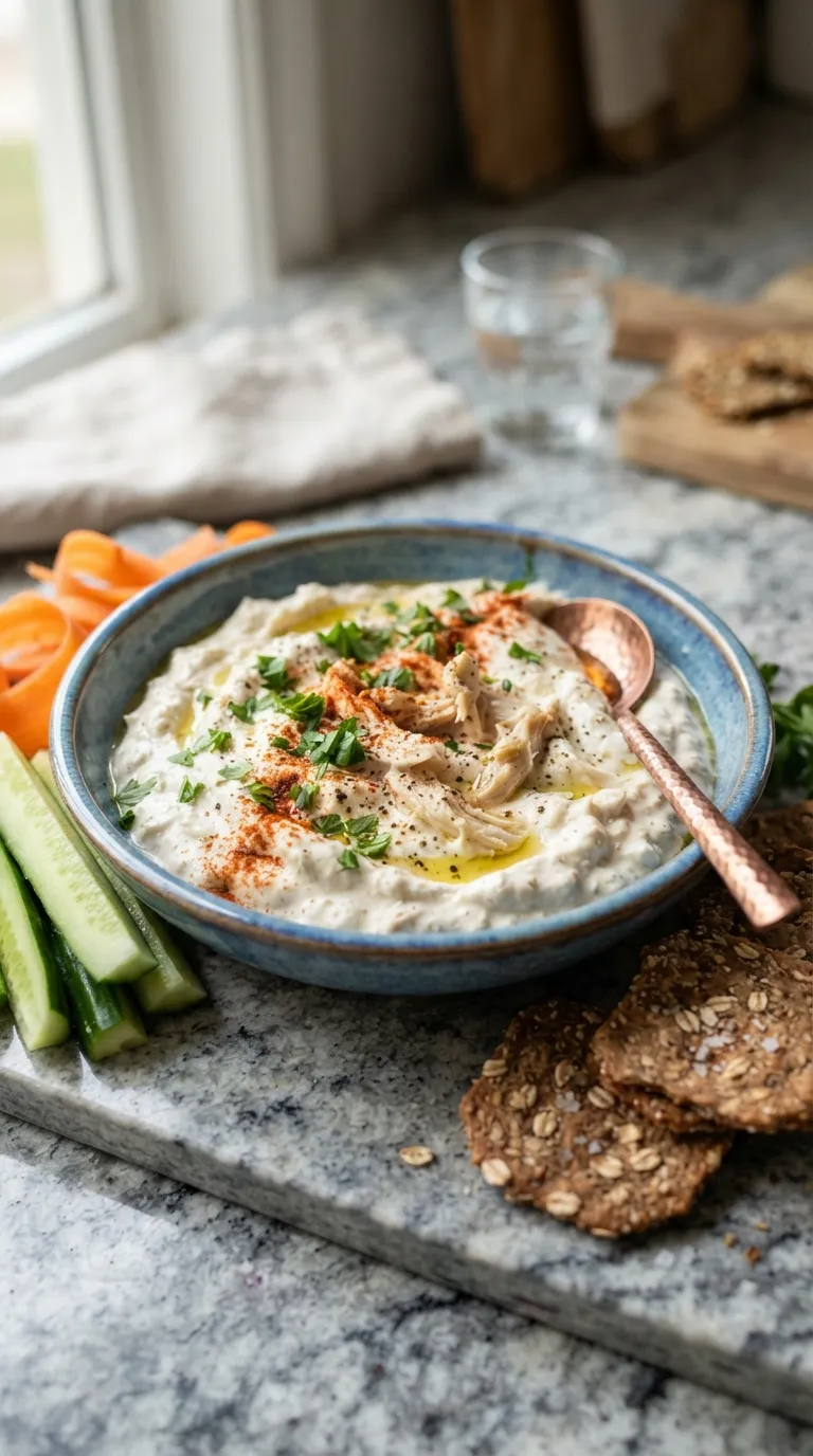 high protein snacks for weight loss Chicken Yogurt Dip