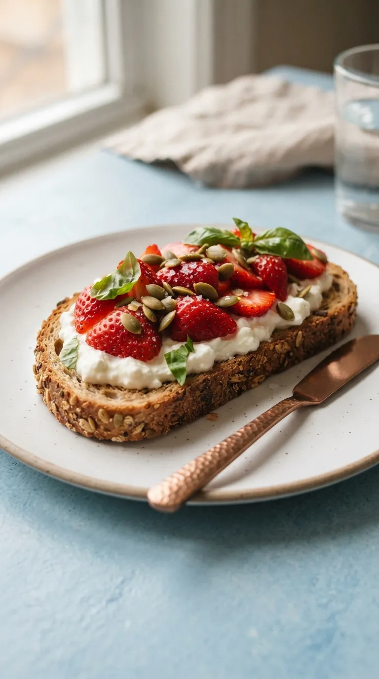 high protein snacks for weight loss Cottage Cheese Toast