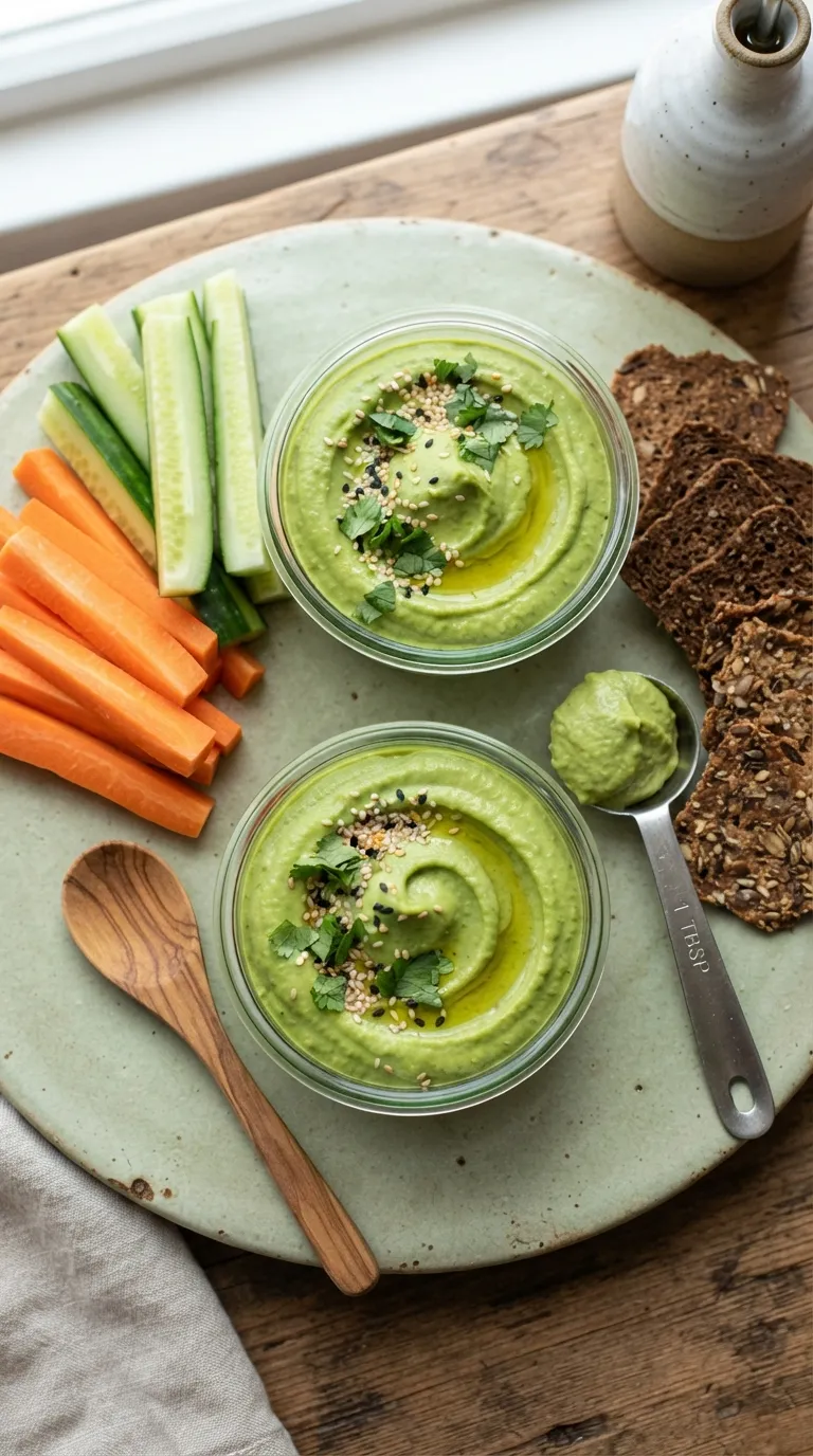 high protein snacks for weight loss Edamame Hummus Cups