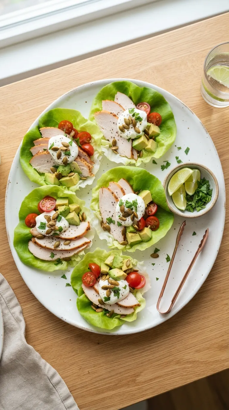 high protein snacks for weight loss Turkey Avocado Cups