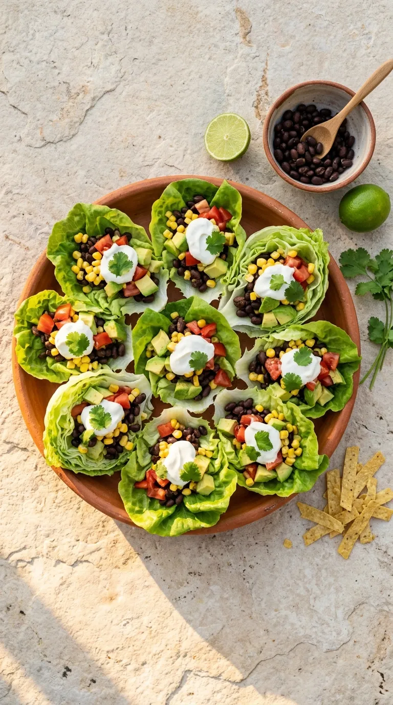 high protein snacks on a budget Black Bean Avocado Cups