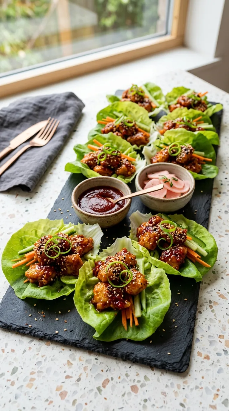 korean spicy chicken bites recipe Spicy Chicken Cups