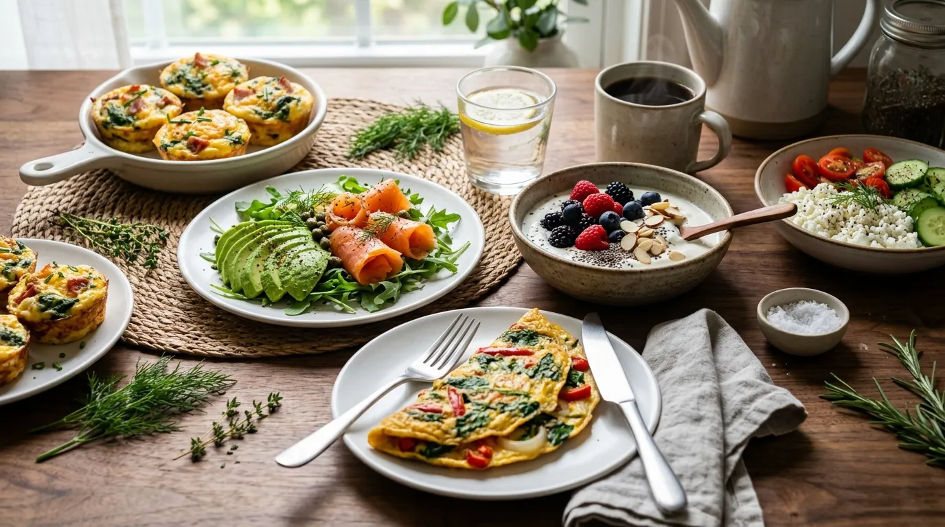 20 Low Carb Breakfast Ideas That Won’t Spike Your Blood Sugar