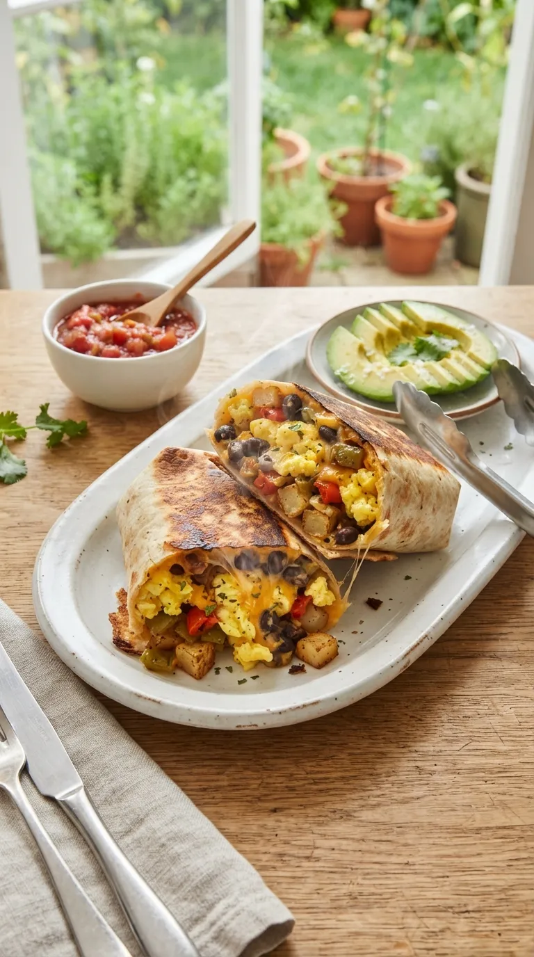 make ahead breakfast for the week Freezer Breakfast Burritos