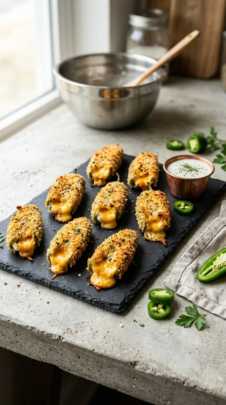 make ahead spicy appetizers for freezer Jalapeño Cheese Poppers