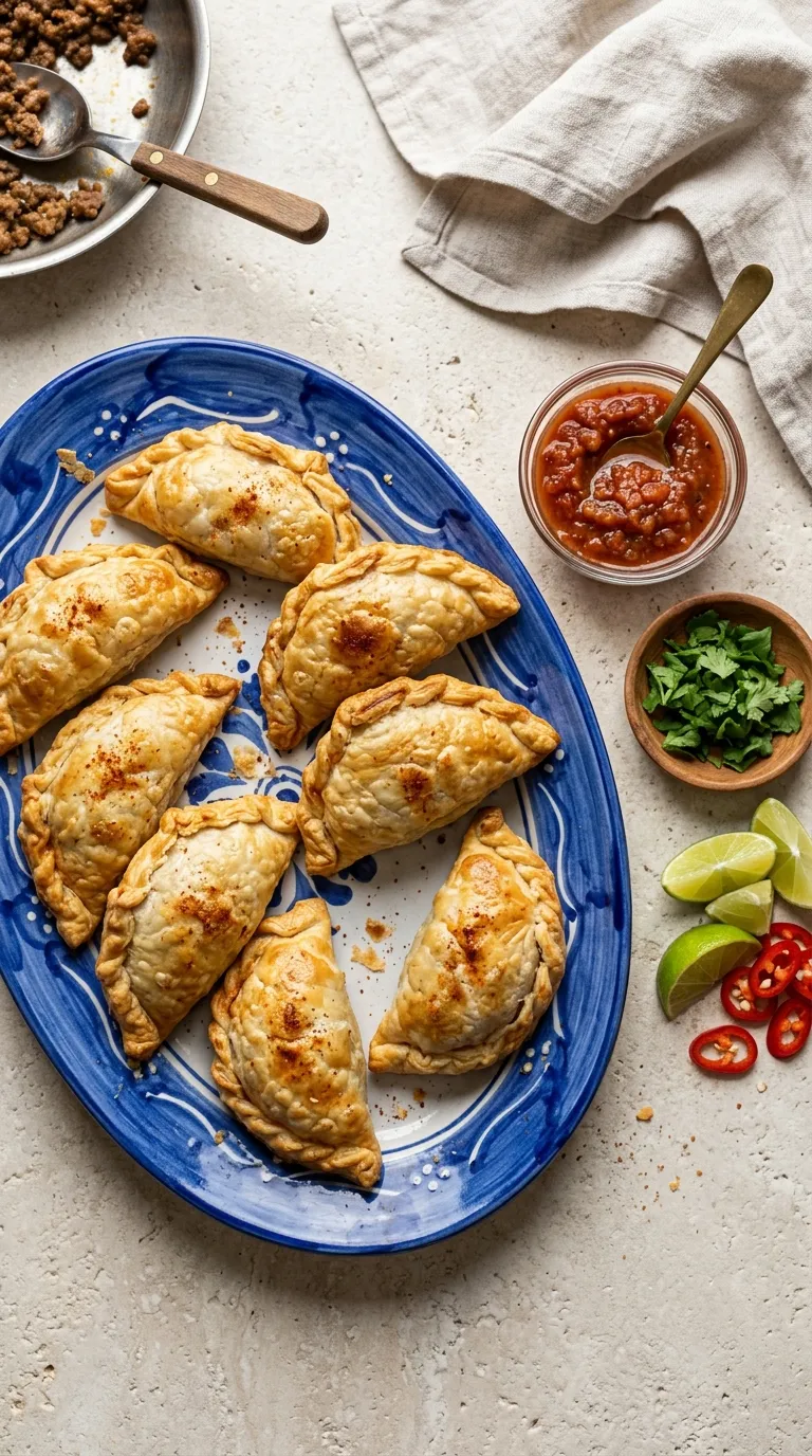 make ahead spicy appetizers for freezer Spicy Beef Empanadas