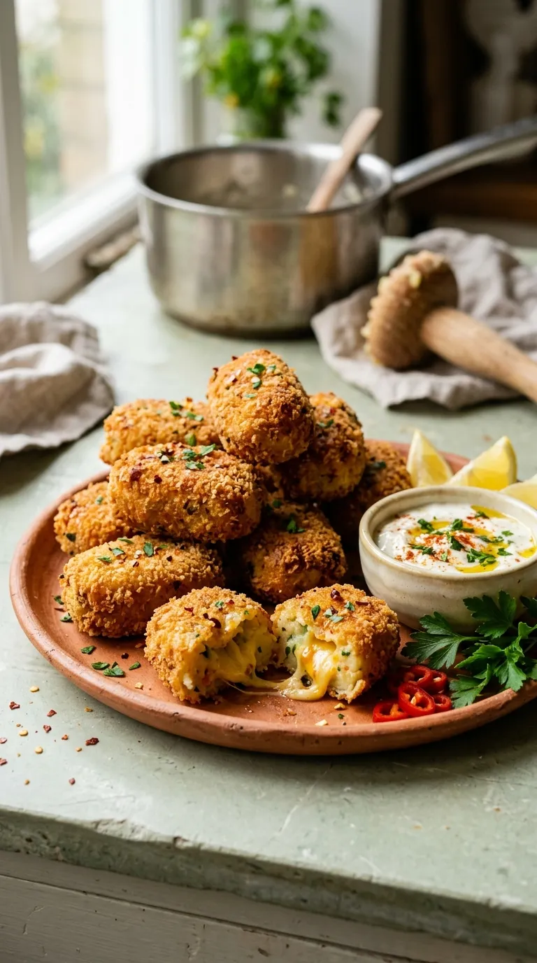 make ahead spicy appetizers for freezer Spicy Potato Croquettes