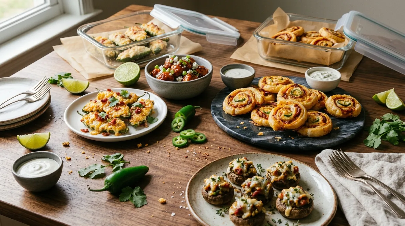 18 Make-Ahead Spicy Appetizers You Can Freeze and Reheat