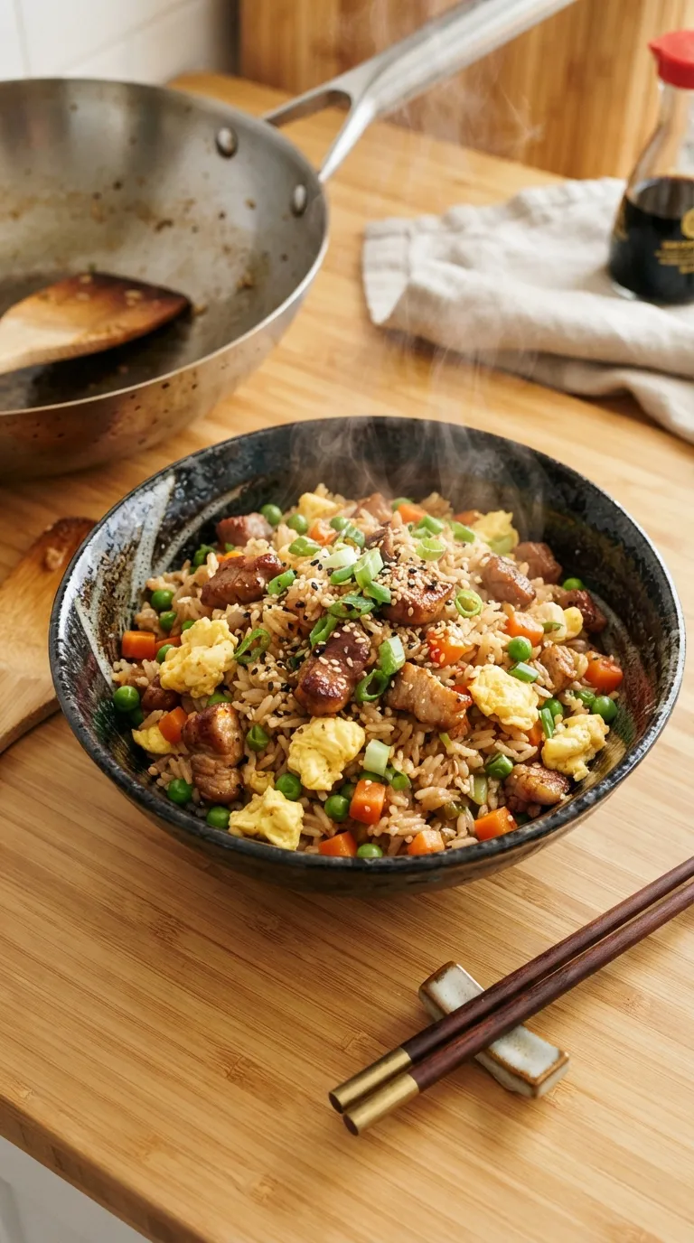 one pot dinner recipes for easy cleanup Pork Fried Rice