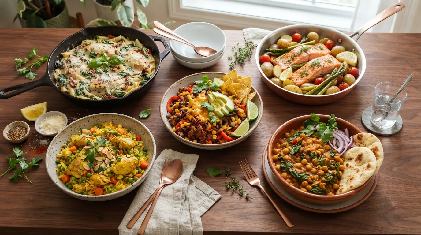 18 One-Pot Dinner Recipes for Easy Cleanup on Busy Nights