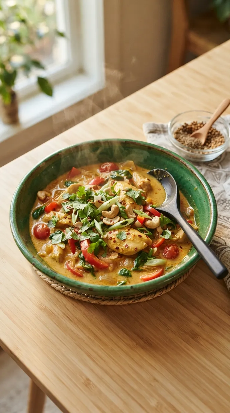slow cooker dinner recipes for busy days Coconut Chicken Curry