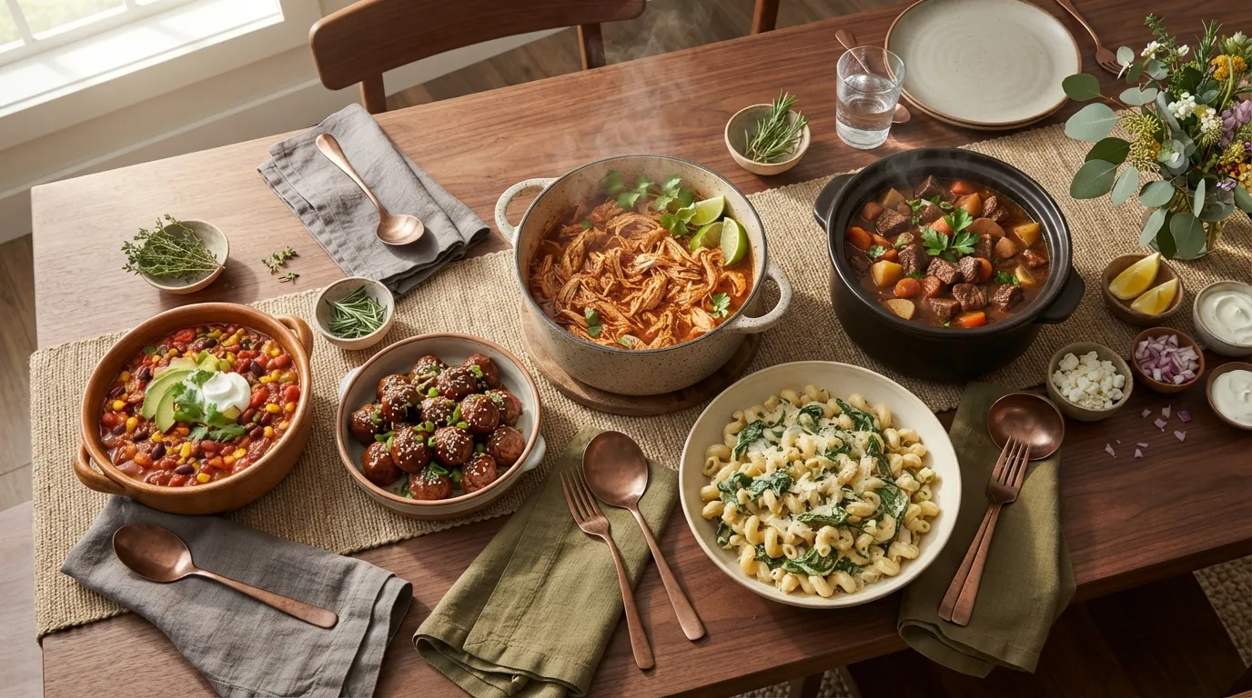 17 Slow Cooker Dinner Recipes for Busy Days (Just Set and Go)
