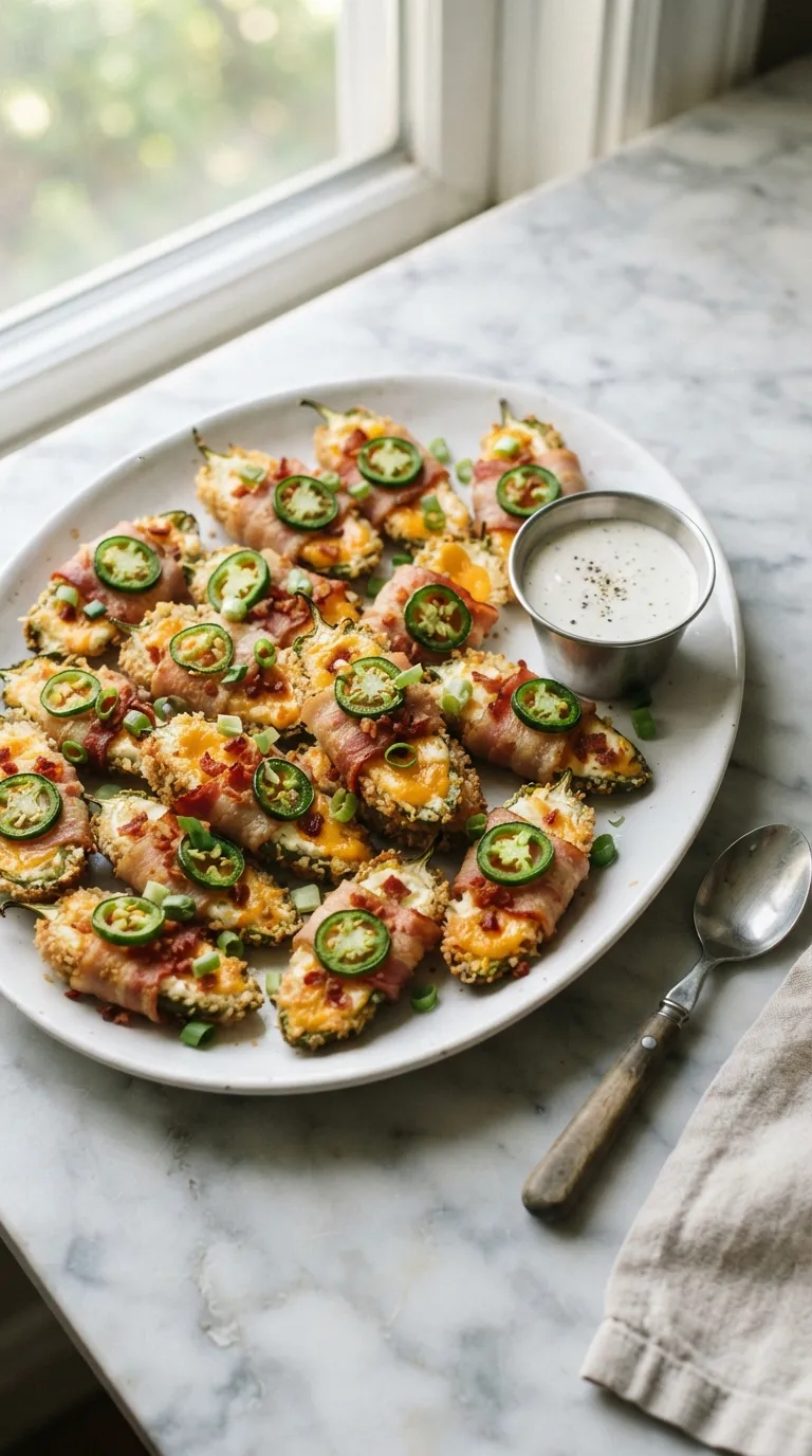spicy appetizer bites for parties Jalapeno Popper Bites