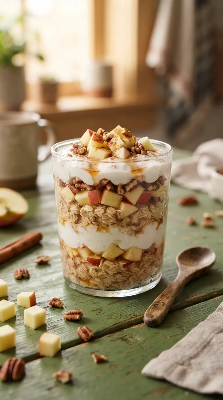 5 minute breakfast ideas no cook Apple Cinnamon Oat Cup