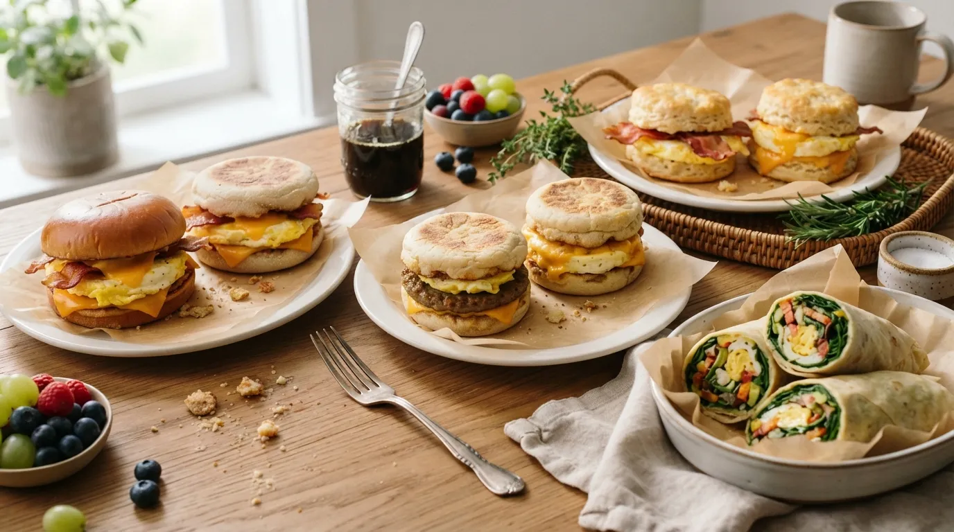 18 Freezer Breakfast Sandwiches for Grab-and-Go Mornings