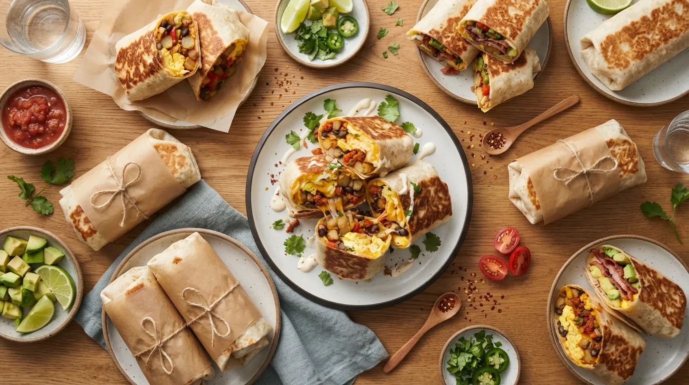 16 Freezer Breakfast Burritos You Can Meal Prep in One Morning