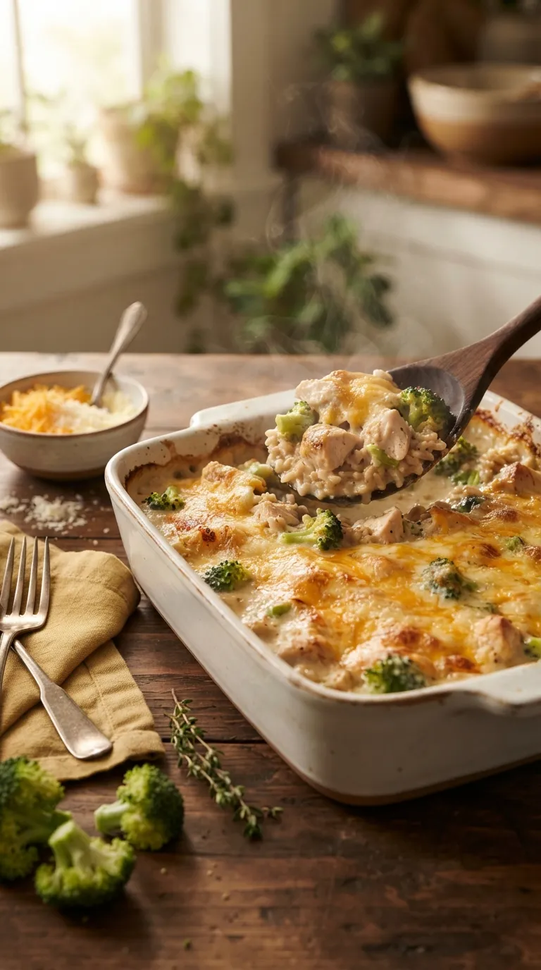 healthy meals for postpartum recovery Chicken Broccoli Bake