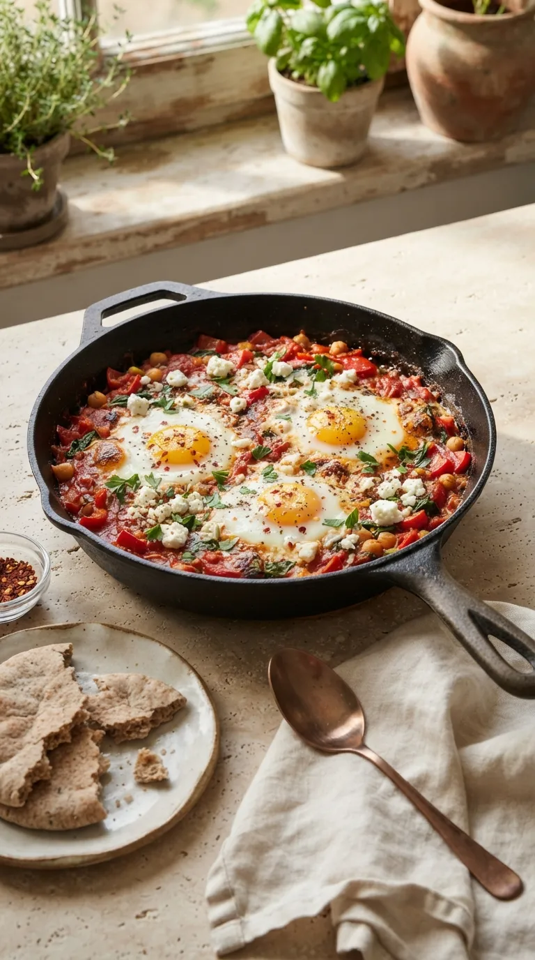 healthy Mediterranean meals for beginners Mediterranean Egg Skillet