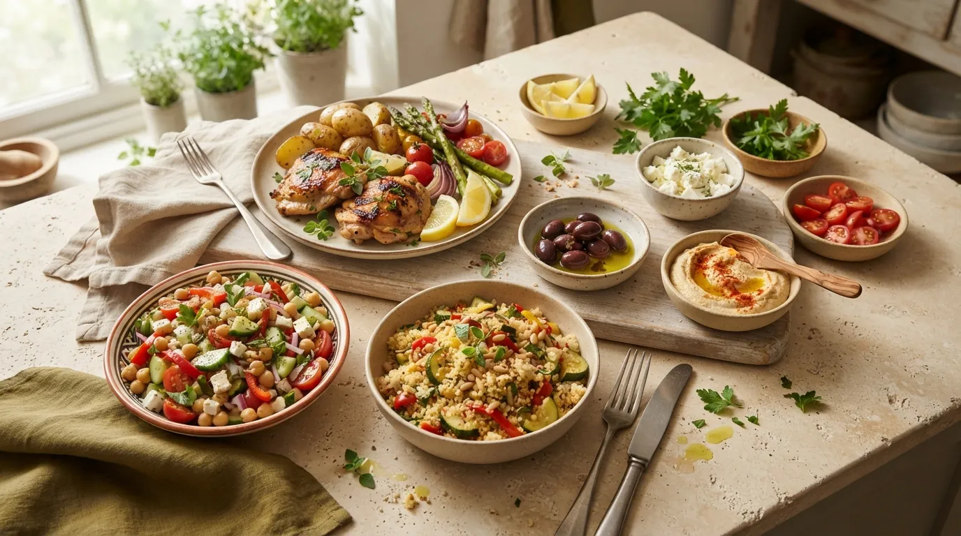 Healthy Mediterranean Meals for Beginners: 20 Easy Recipes to Start With