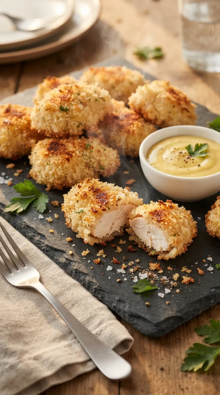 hot bites for beginners Crispy Chicken Poppers