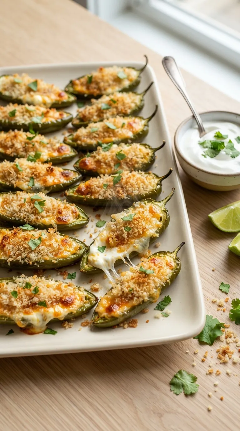 hot bites for beginners Jalapeño Cheese Poppers