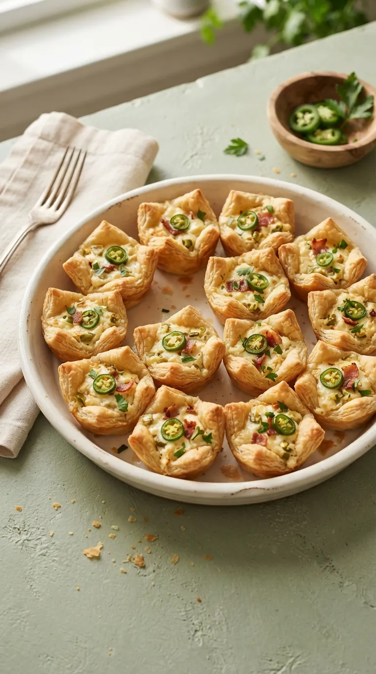 Hot bites for movie night snacks Jalapeño Popper Cups