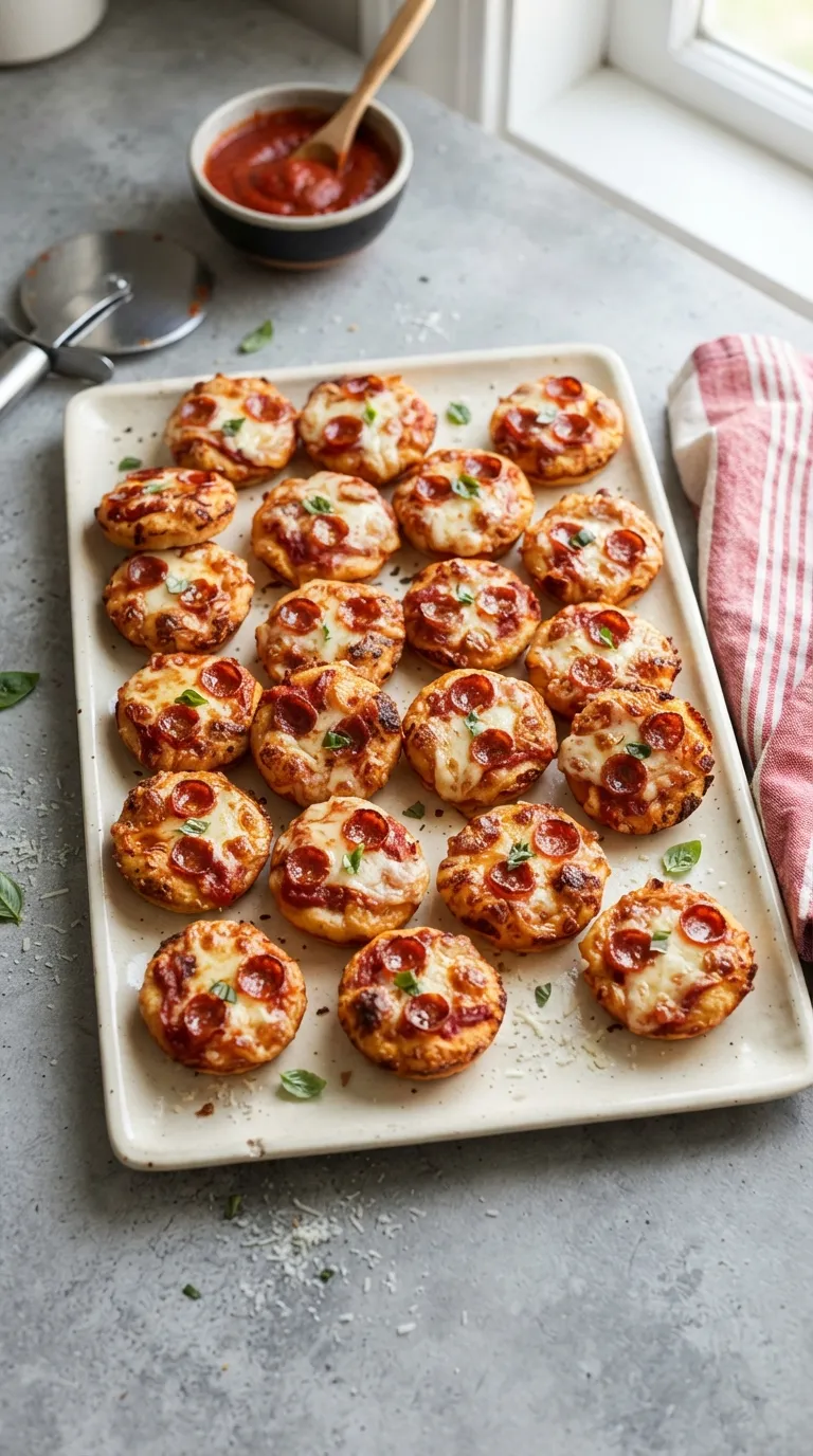 Hot bites for movie night snacks Mini Pizza Bites