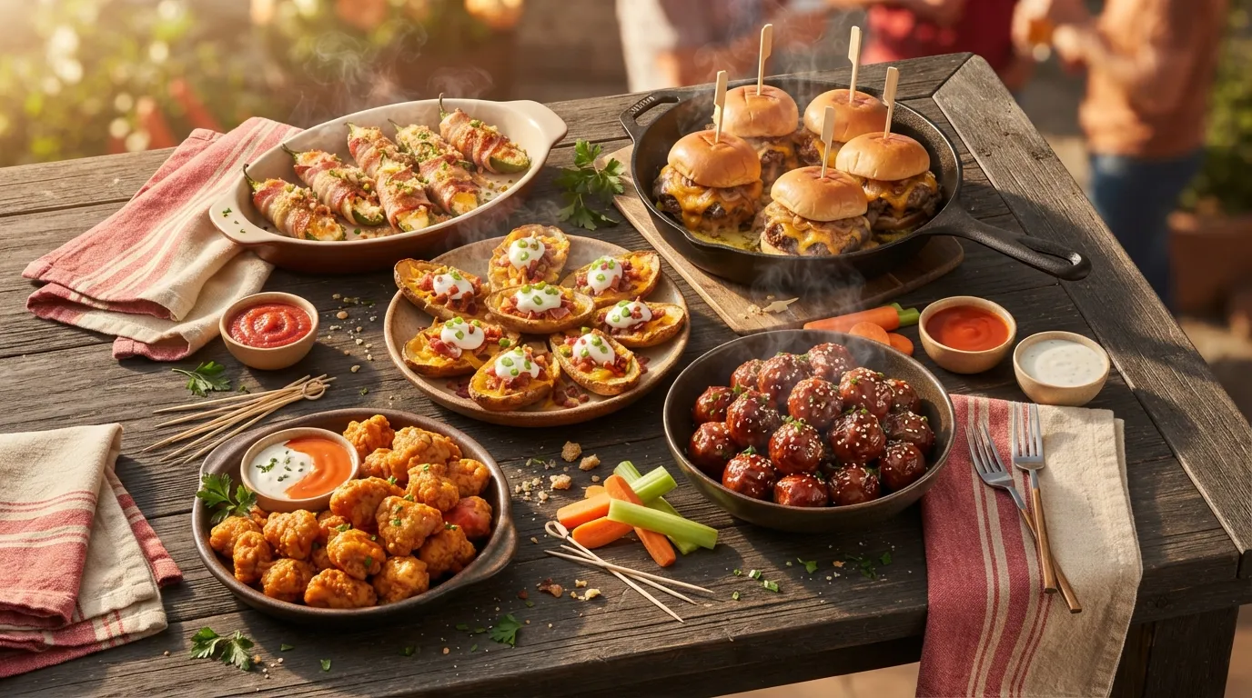 20 Hot Bites Recipes That’ll Win Every Tailgate Party
