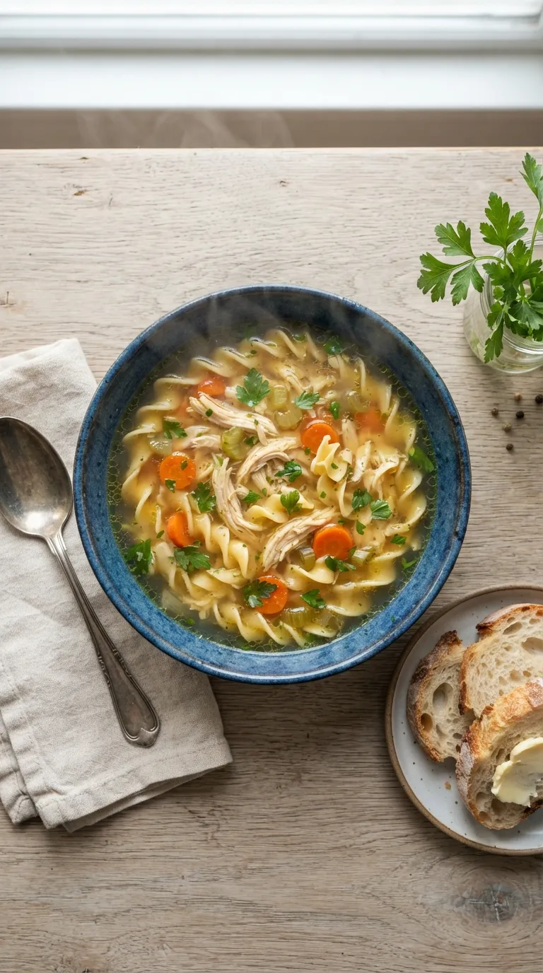 Instant pot dinner recipes dump and go Chicken Noodle Soup