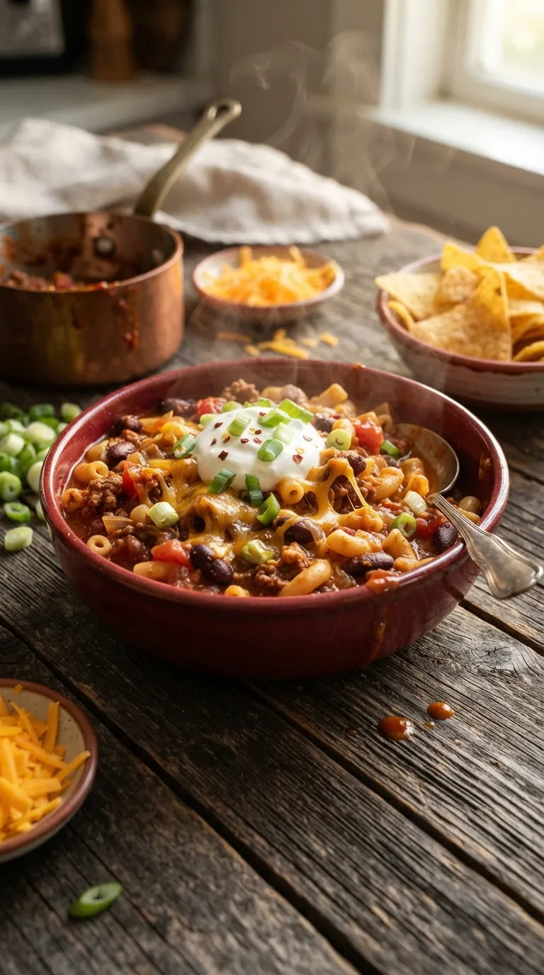Instant pot dinner recipes dump and go Chili Mac