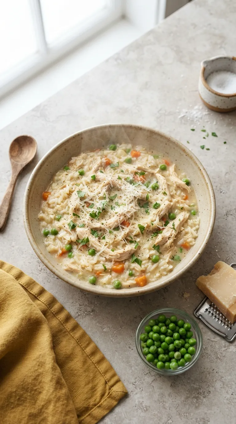 Instant pot dinner recipes dump and go Creamy Chicken Rice