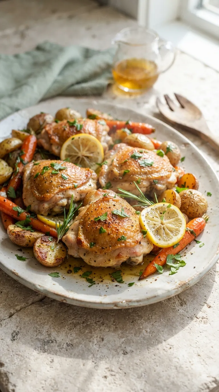 Instant pot dinner recipes dump and go Lemon Herb Chicken