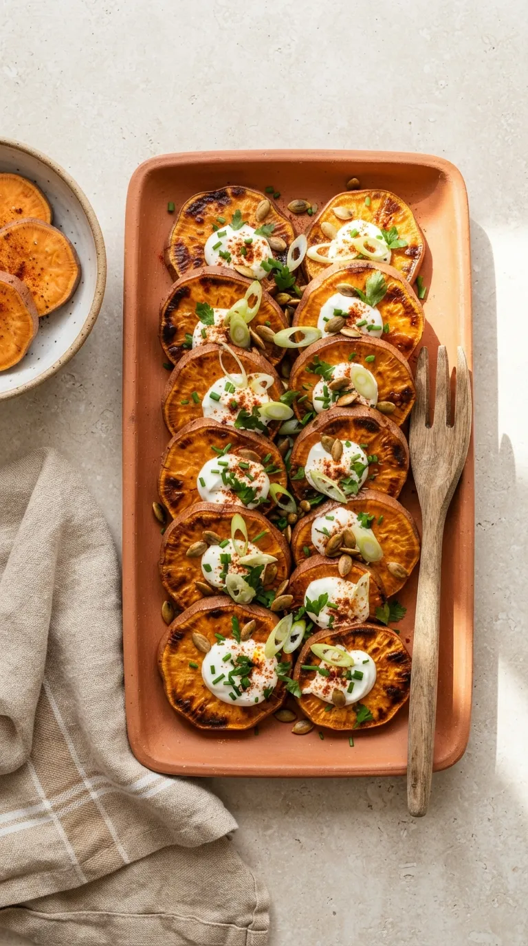 Low sodium hot bites recipes Sweet Potato Coins