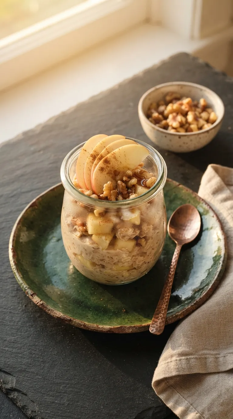 Overnight oats recipes for meal prep Apple Cinnamon Oats