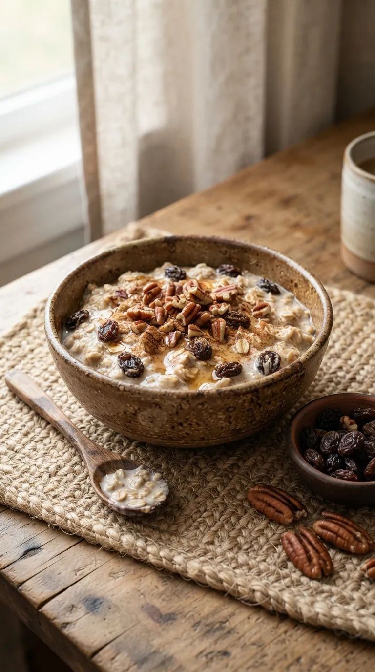 Overnight oats recipes for meal prep Cinnamon Raisin Oats