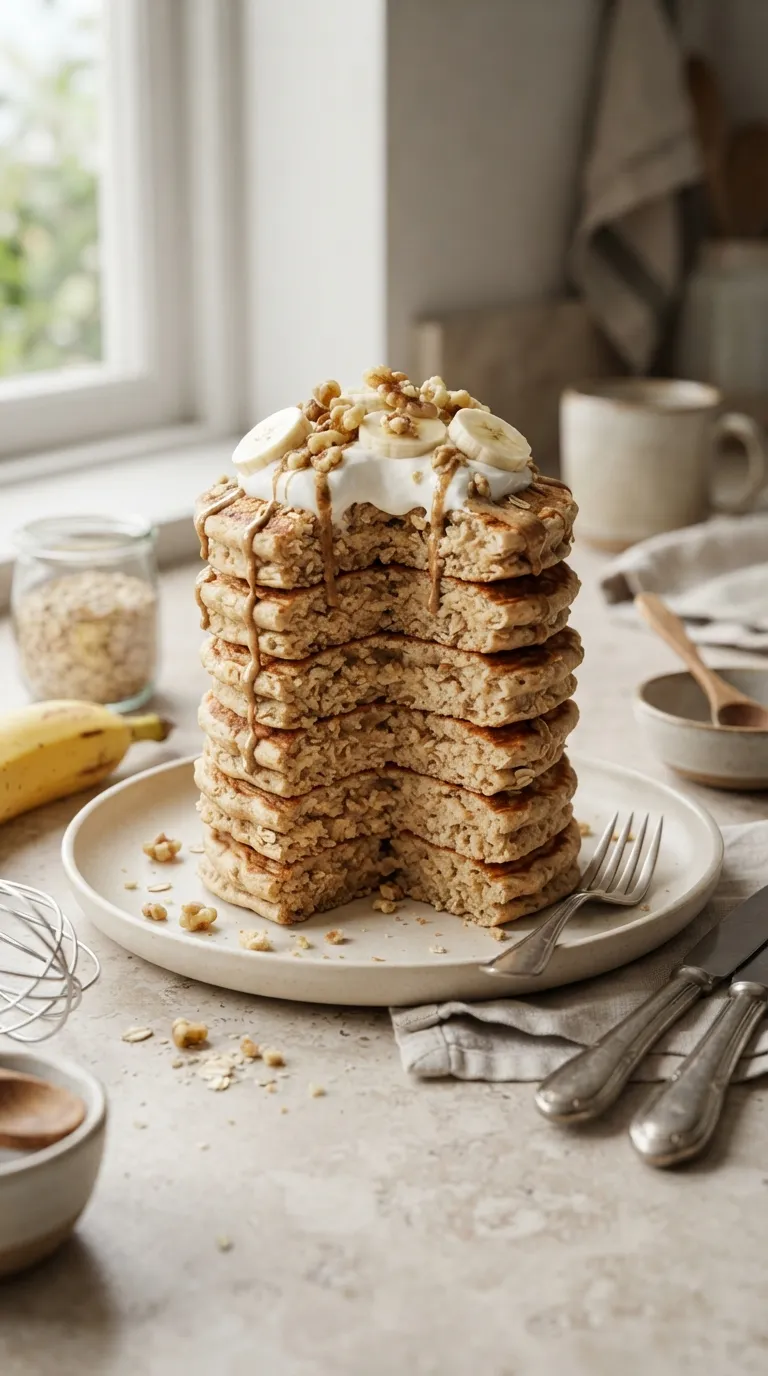 Protein pancake recipes for muscle gain Banana Oat Pancakes