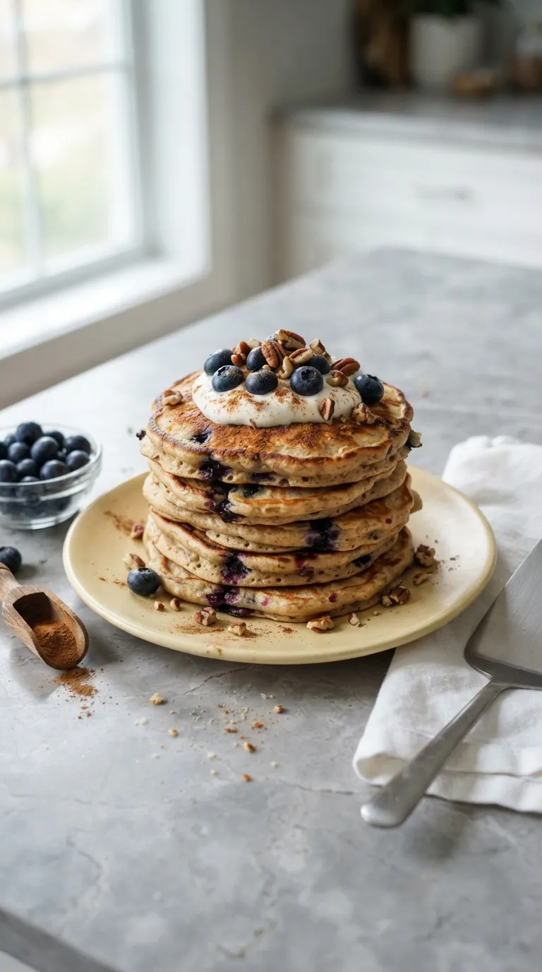 Protein pancake recipes for muscle gain Cinnamon Blueberry Pancakes