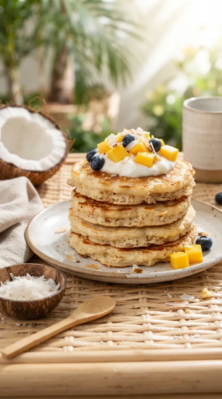 Protein pancake recipes for muscle gain Coconut Protein Pancakes