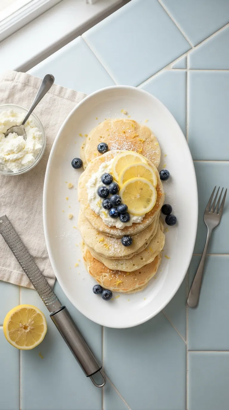 Protein pancake recipes for muscle gain Lemon Ricotta Pancakes