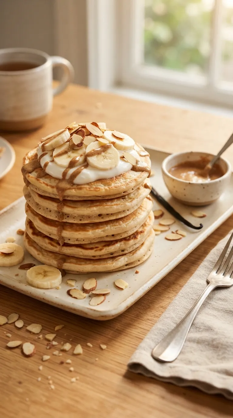 Protein pancake recipes for muscle gain Vanilla Almond Pancakes