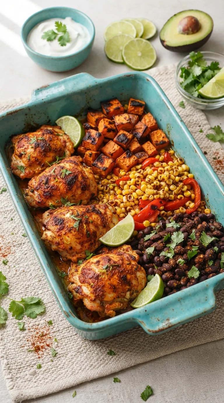 Sheet pan dinner recipes for a crowd Chili Lime Chicken