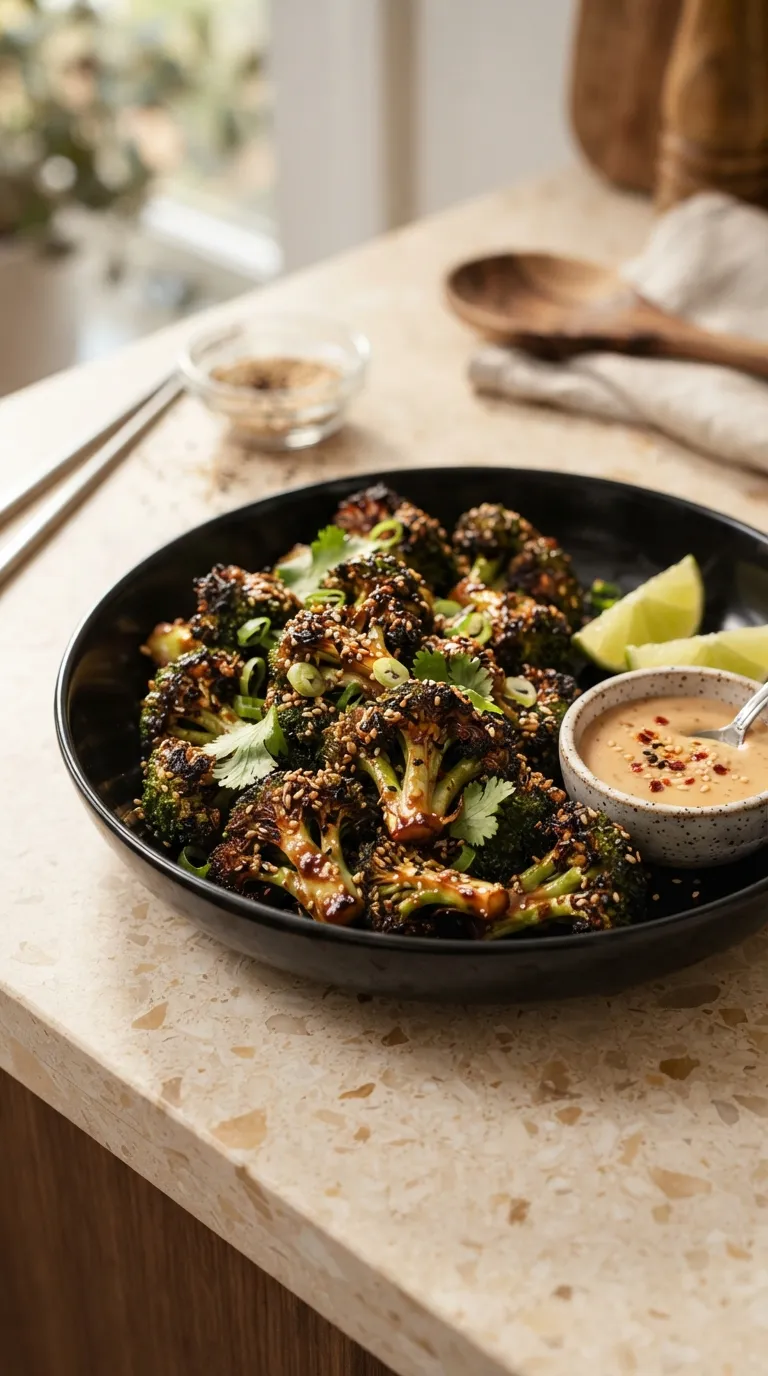 vegan hot bites recipes Sesame Broccoli Bites